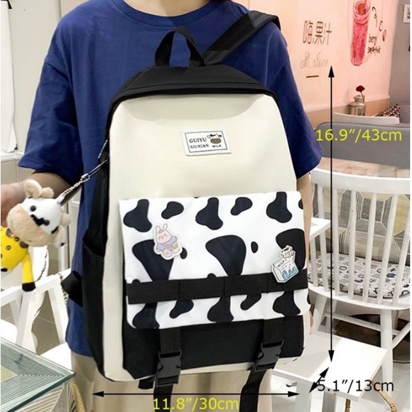 Kids Cow 🐮 Book Bag Bundle - Picture 1 of 16